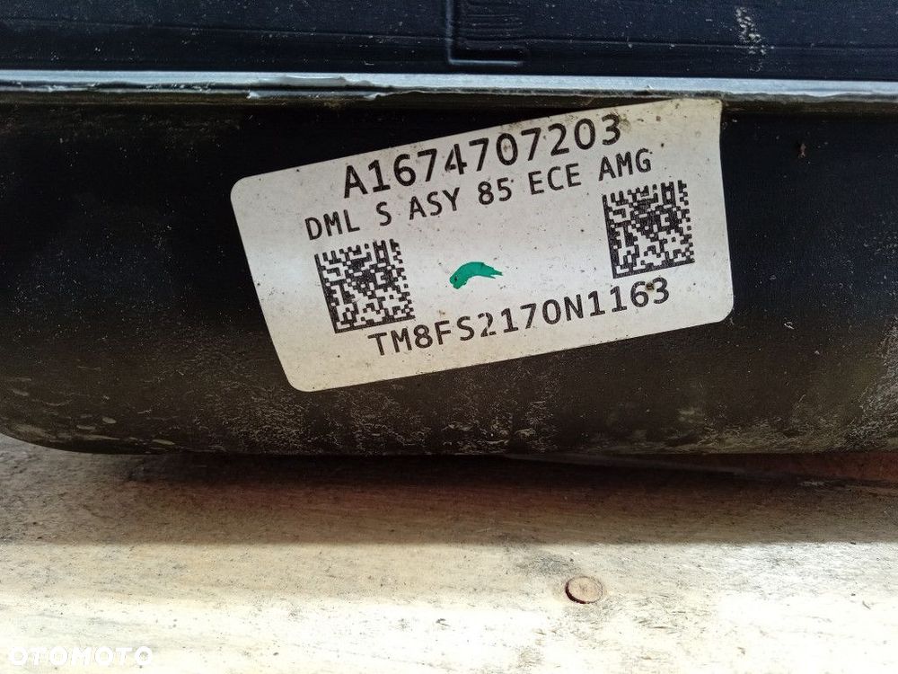 MERCEDES GLE W167 ZBIORNIK BAK PALIWA BENZYNA A1674707203 - 2
