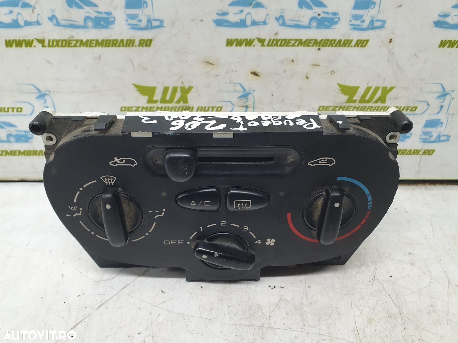 Panou comanda clima Peugeot 206 1 [1998 - 2003] - 1