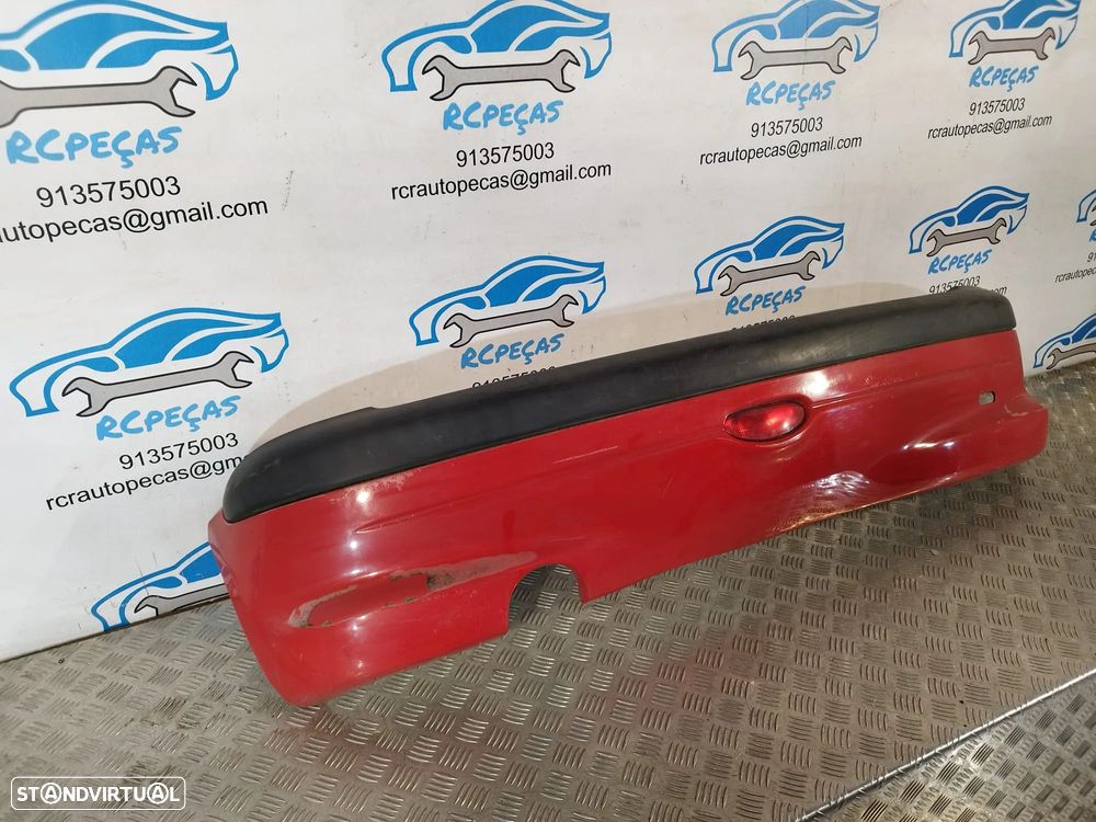 PARACHOQUES TRASEIRO TRÁS PEUGEOT 206 I 1 MK1 FASE I 9628638277 PARA-CHOQUES PARA CHOQUES - 2