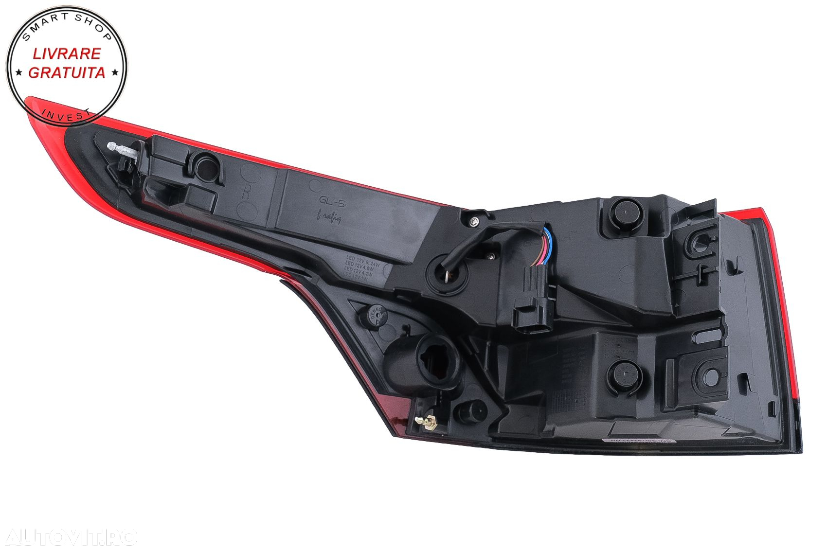 Stopuri Glohh LED LightBar Range Rover Sport L494 (2013-up) GL-5 Static- livrare gratuita - 16