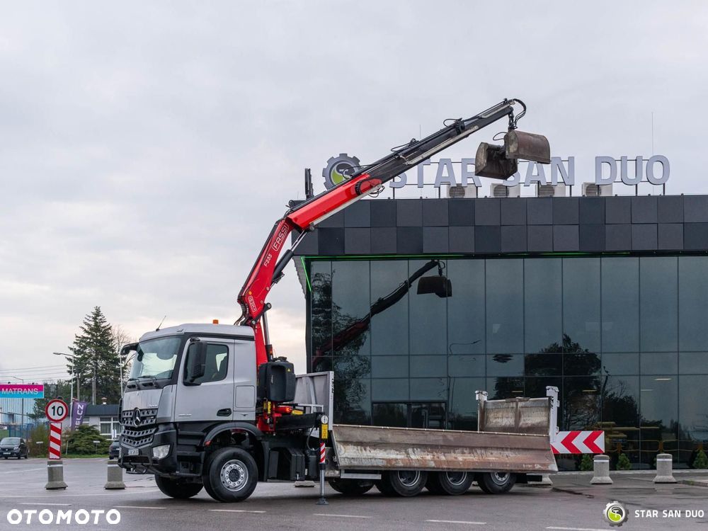 Mercedes-Benz AROCS 3643 8x4 Fassi F235A.2.23 E-dynamic Żuraw Wywrotka - 6