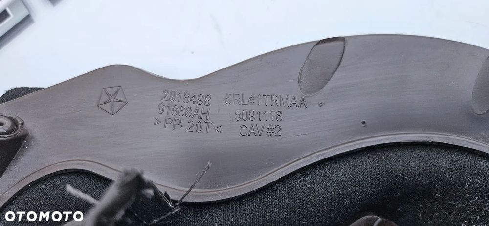 Chrysler Pacifica 2016- Kompletna obudowa manetki Osłona kolumny kierowniczej KOLOR BRĄZOWY - 6