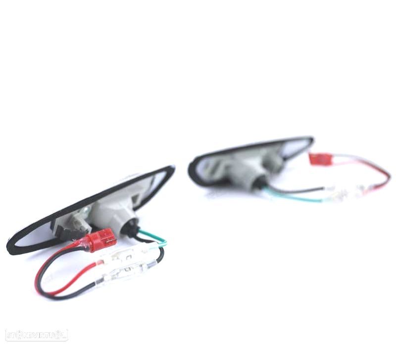 PISCAS LATERAIS BMW E46 01-05 LATERALES LED CROMADO - 6