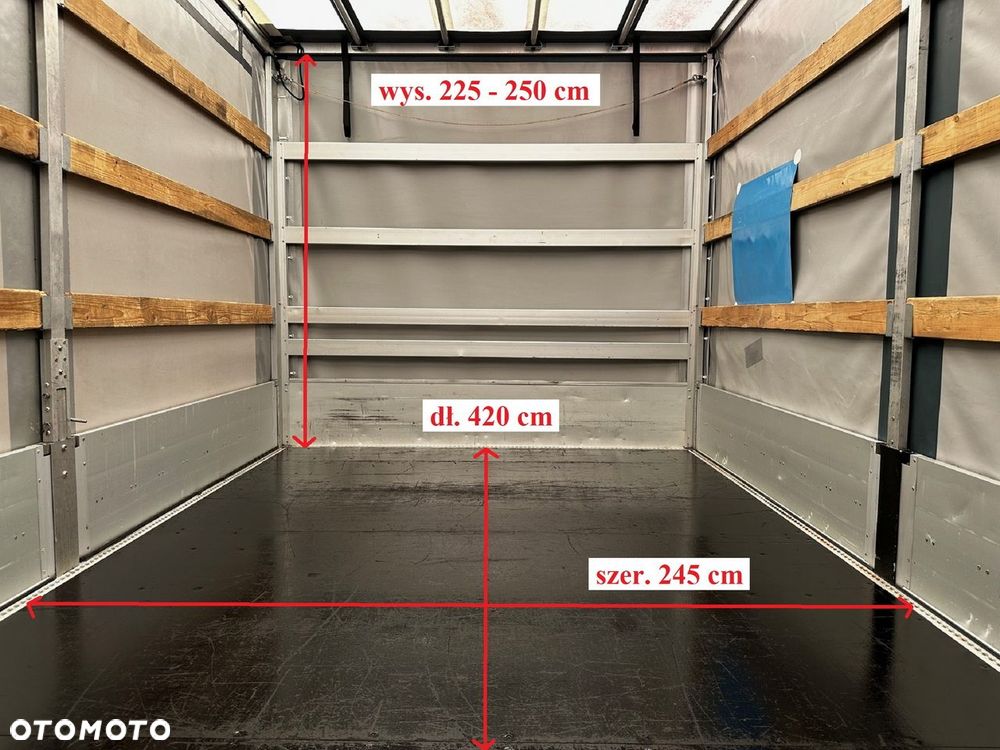 Renault MASTER  PLANDEKA 10 PALET WEBASTO TEMPOMAT LEDY PNEUMATYKA KLIMATYZACJA  165KM - 13