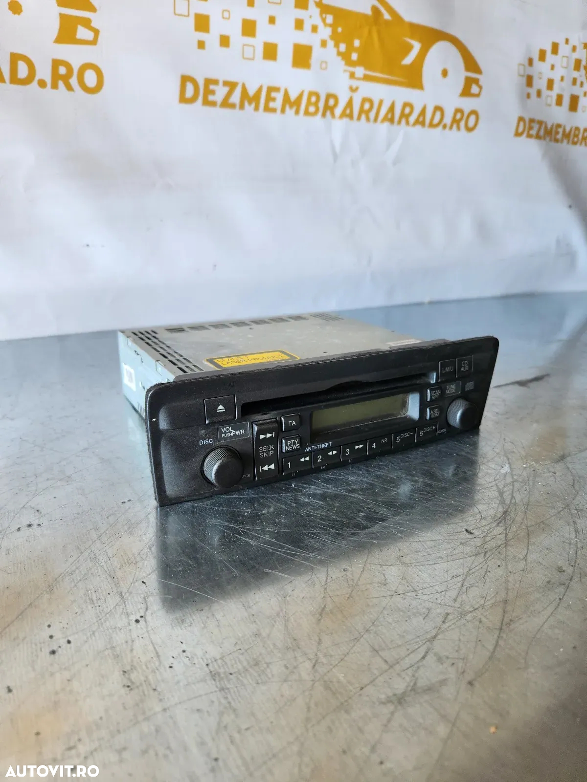 Radio Cd Honda Civic Mk7 An 2000-2001-2002-2003-2004-2005 - 3