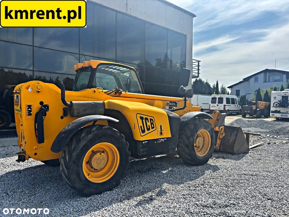 JCB 533-105 ŁADOWARKA TELESKOPOWA 2005R | JCB 535-95, Manitou MT 1030, 1033, Merlo P 32.6, P 34.7, Bobcat T35.105, T36.120, Caterpillar TH330B, TH337C, Komatsu WH609, Genie GTH-3007, Dieci Runner 35.8 - 27