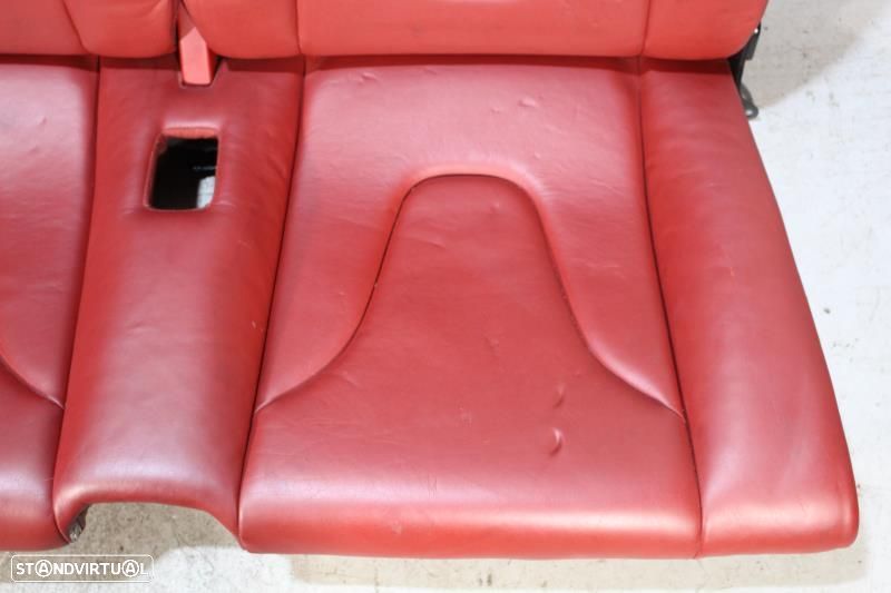 Conjunto De Bancos Audi Tt (8J3)  Bancos Audi Tt 8J Em Pele Vermelha - 10