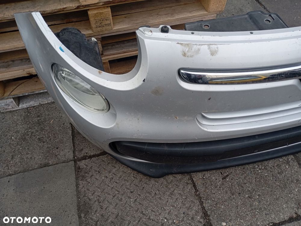 fiat 500l zderzak przód przedni lampy grill atrapa kratka halogen komplet - 3