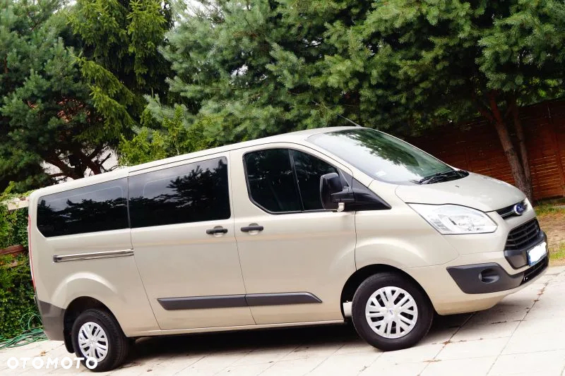 Ford Transit Custom Long Brygadówka 6 Osób 2 x Klima Bogata Opcja Salon Pl  155 Koni Faktura Vat - 28