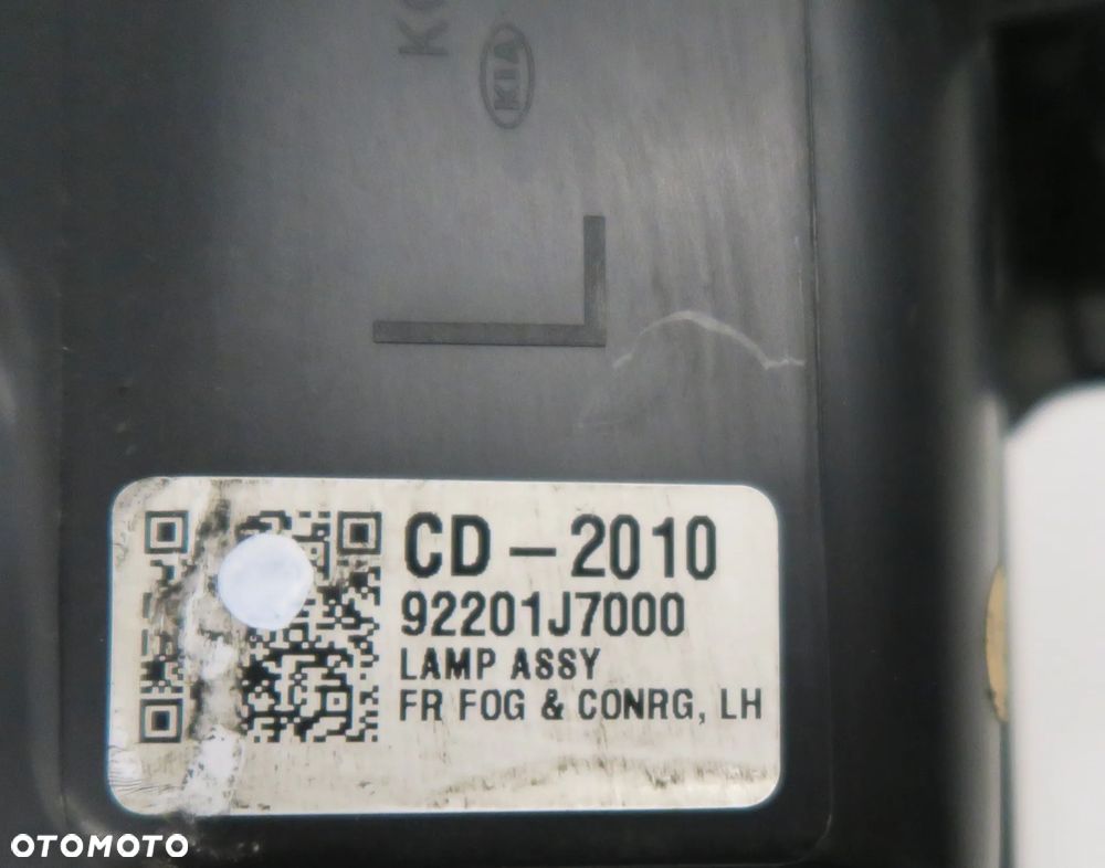 KIA CEED 3 III CD 2018 - 2021 HALOGEN ZAŚLEPKA kratka L zderzak ORYGINAŁ OE - 7