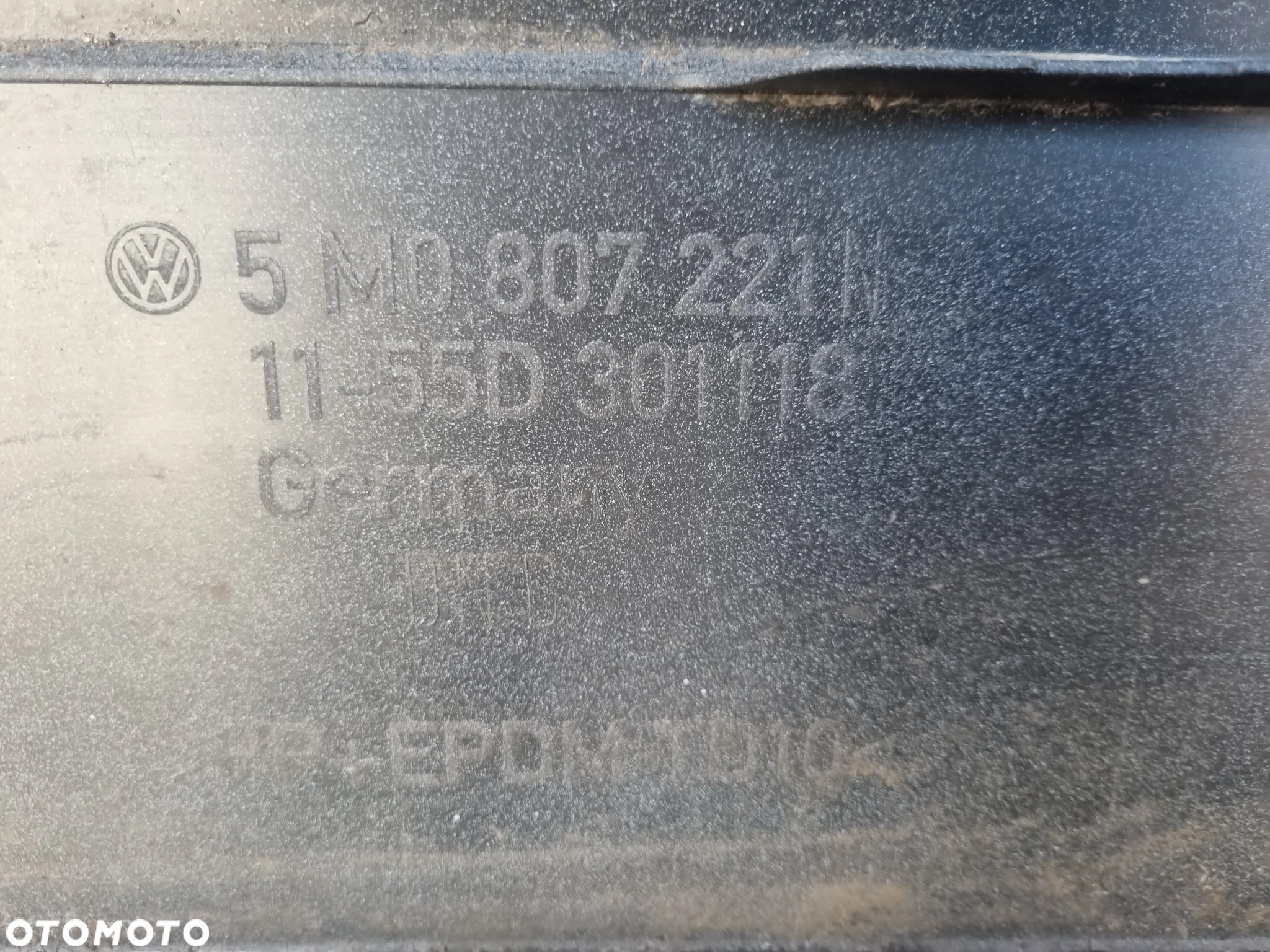 VW GOLF VI PLUS ZDERZAK PRZEDNI PRZÓD PDC - 7