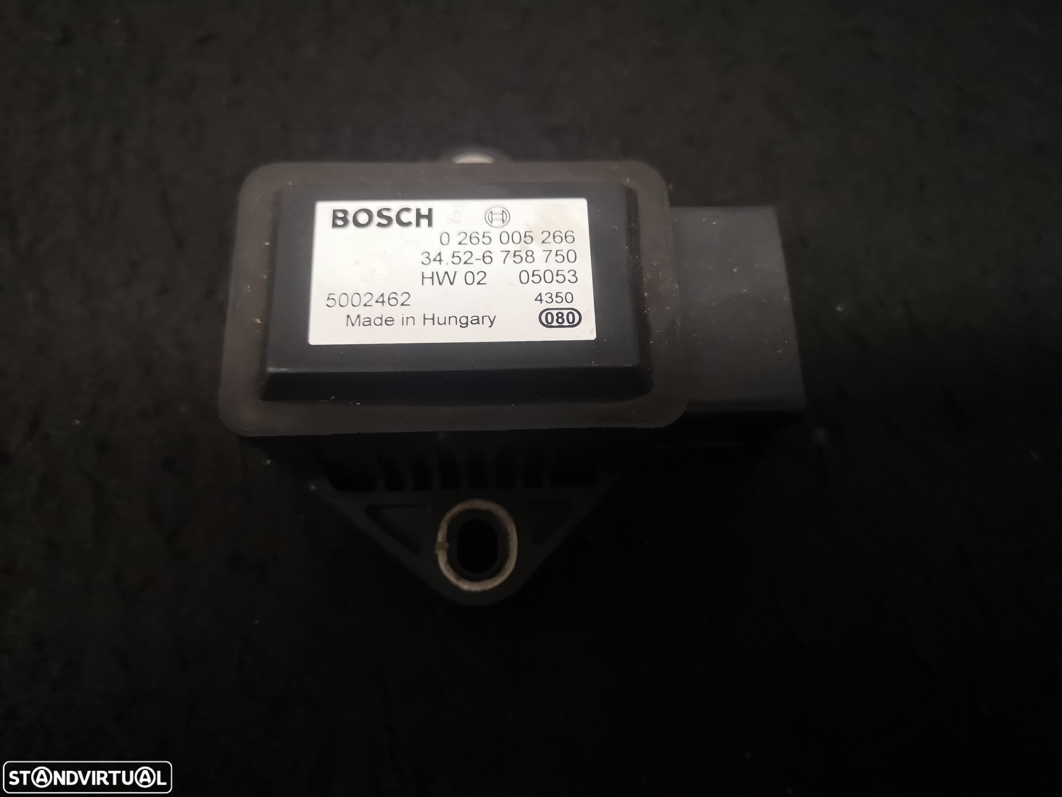 Sensor de ACELERAÇÃO  ESP bmw5 e60 e61 bmw6 e63 e64 2003-2009 (3x no estoque) - 3