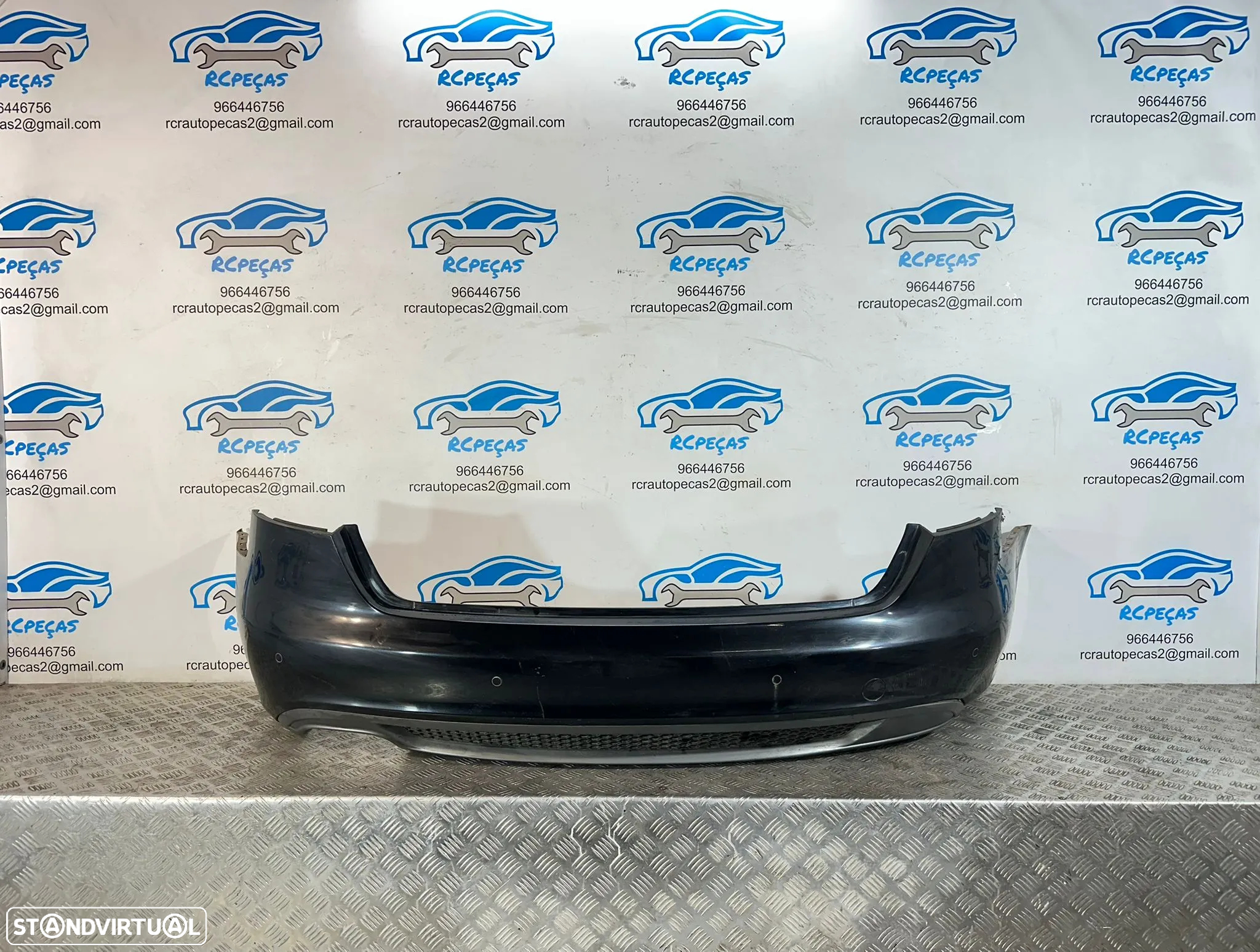 .Parachoques Traseiro Audi A4 B8 S-Line Sedan Carro Original 2007 a 2015 - 3