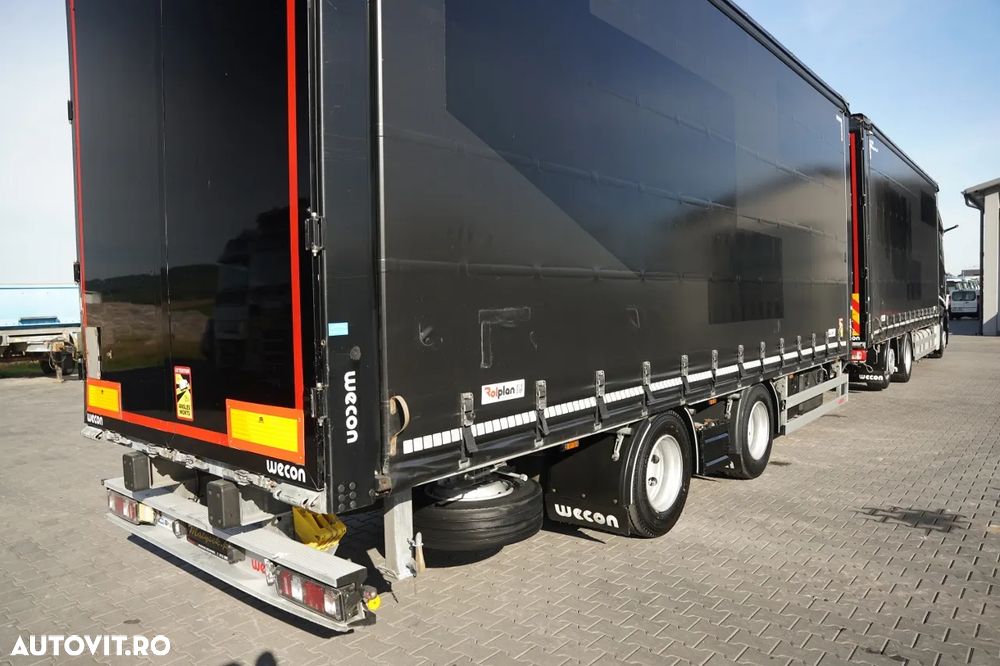 DAF XG 480 / COMBINAȚIE TANDEM / 120 M3 / TRAVERSE / PUNTE RELAXABILĂ / I-PARK COOL / WECON / SAF / 2023 - 15