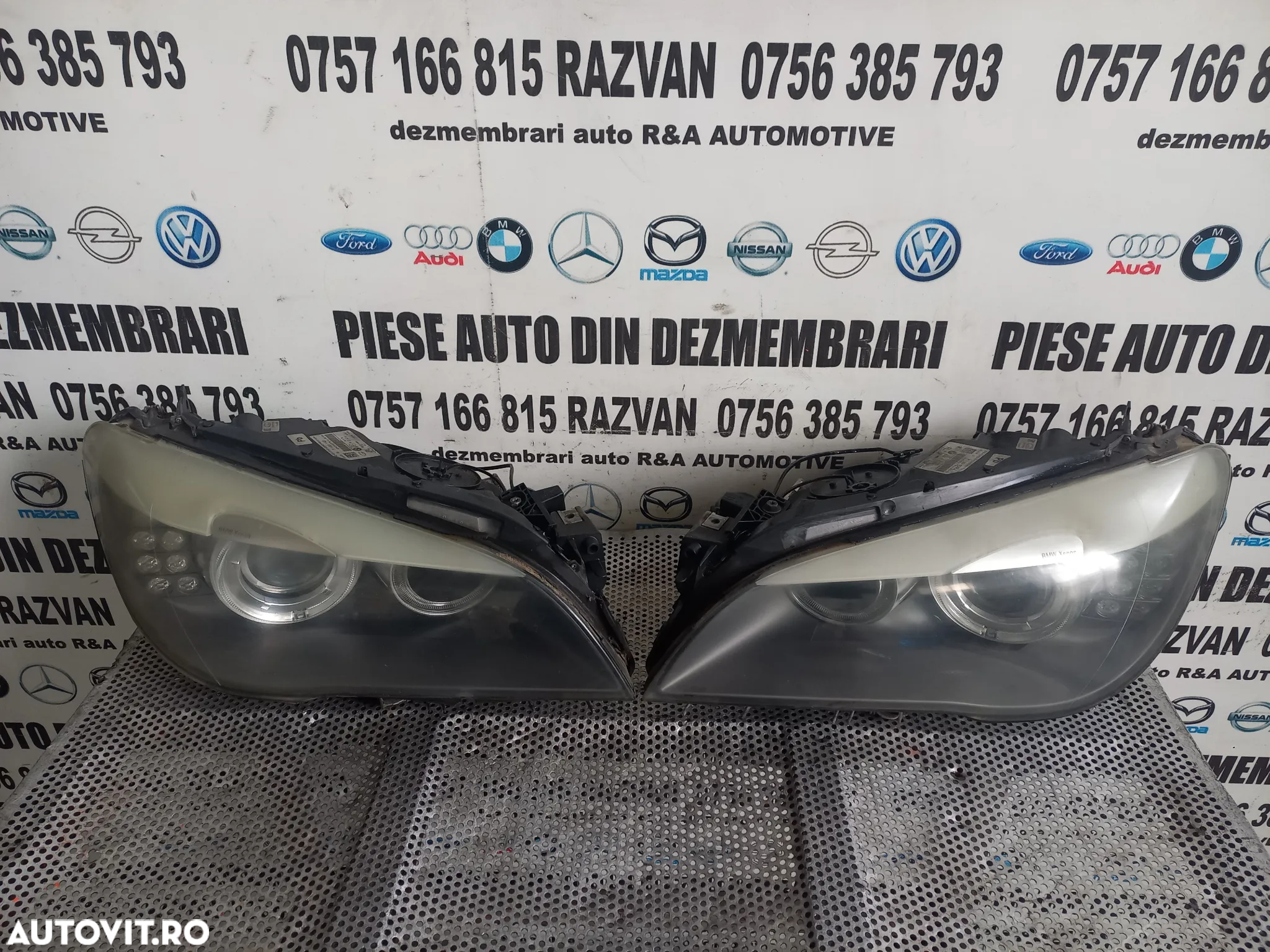 Faruri Far Stanga Dreapta Bi Xenon Led Bmw F01 F02 NFL Complete Cod - 6