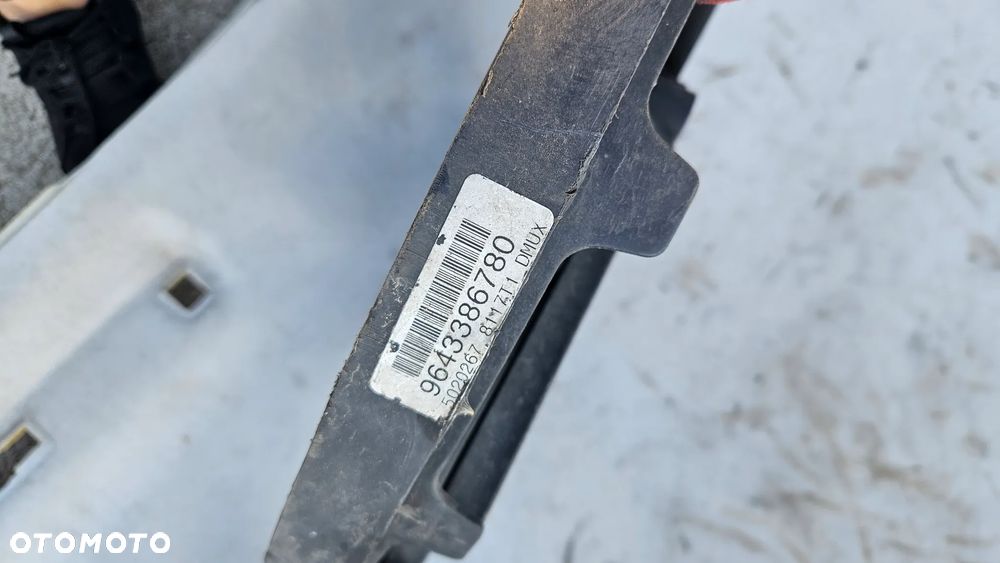 Wentylator chłodnicy Peugeot 206 1,4 b 9653708980 - 5