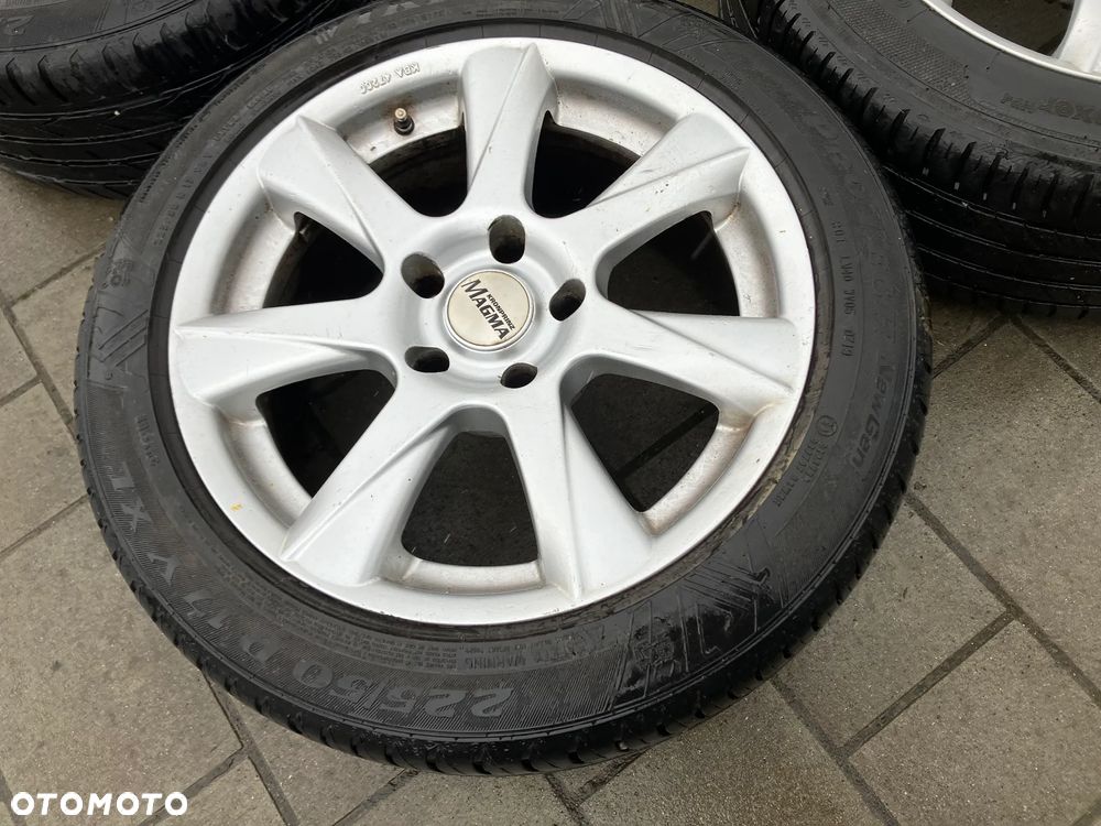 FELGI KOŁA BMW E60 E61 XD X-DRIVE 17 CALI KBA47266 MAGMA OPONY LETNIE 225/50/17 8Jx17 ET20 5x120 - 6