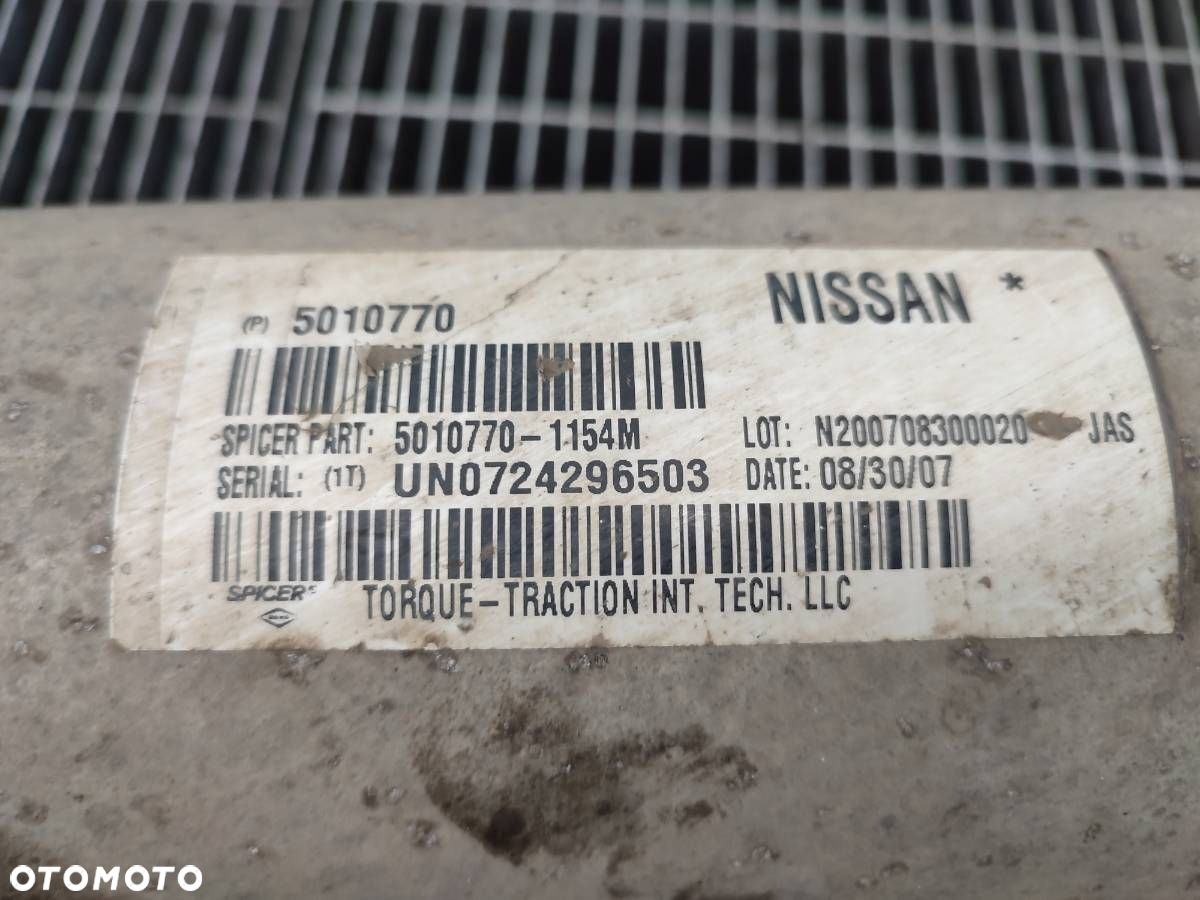 WAŁ NAPĘDOWY TYLNY NISSAN NAVARA III D40 2.5 DCI 5010770-1154M - 4