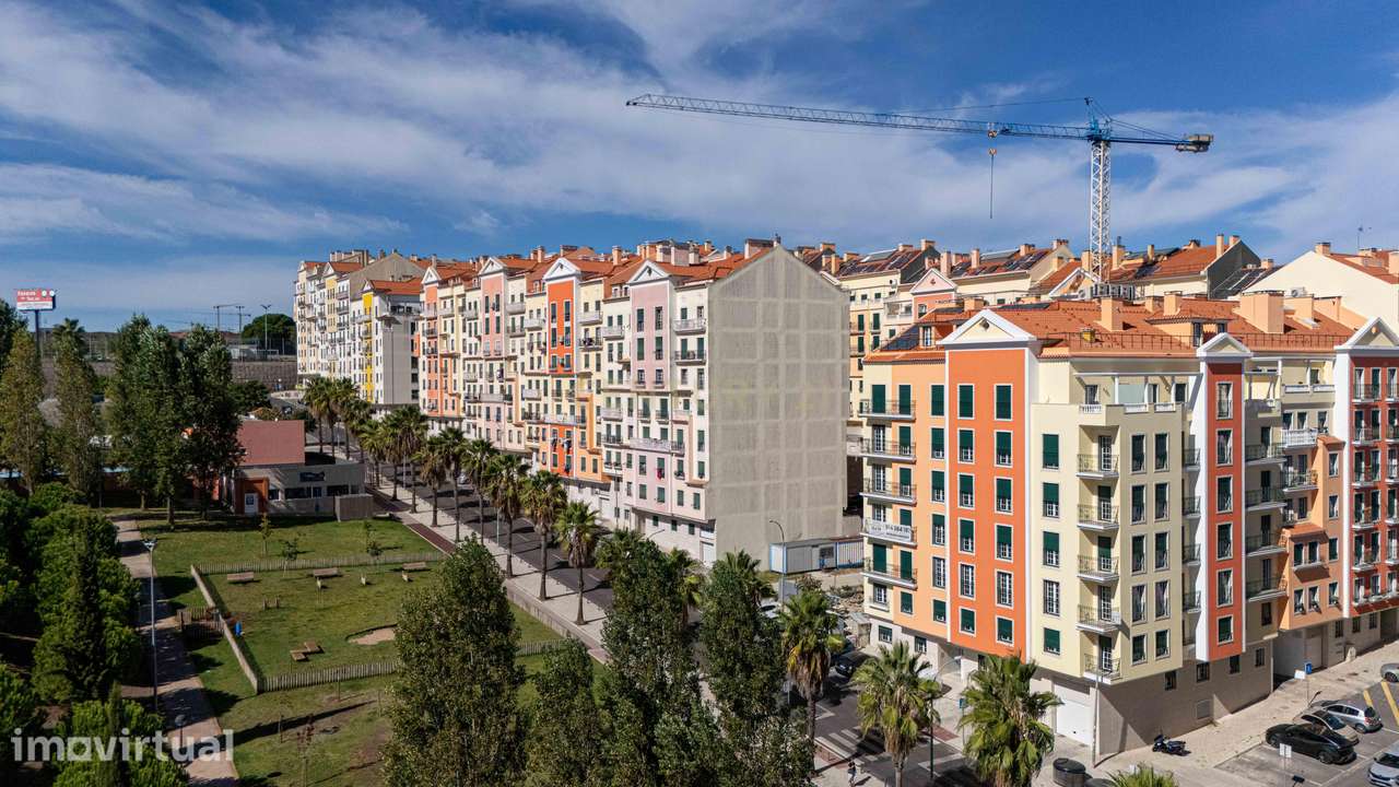 Apartamento T4 com terraço e vista desafogada, Neudel - Amadora - Grande imagem: 3/34