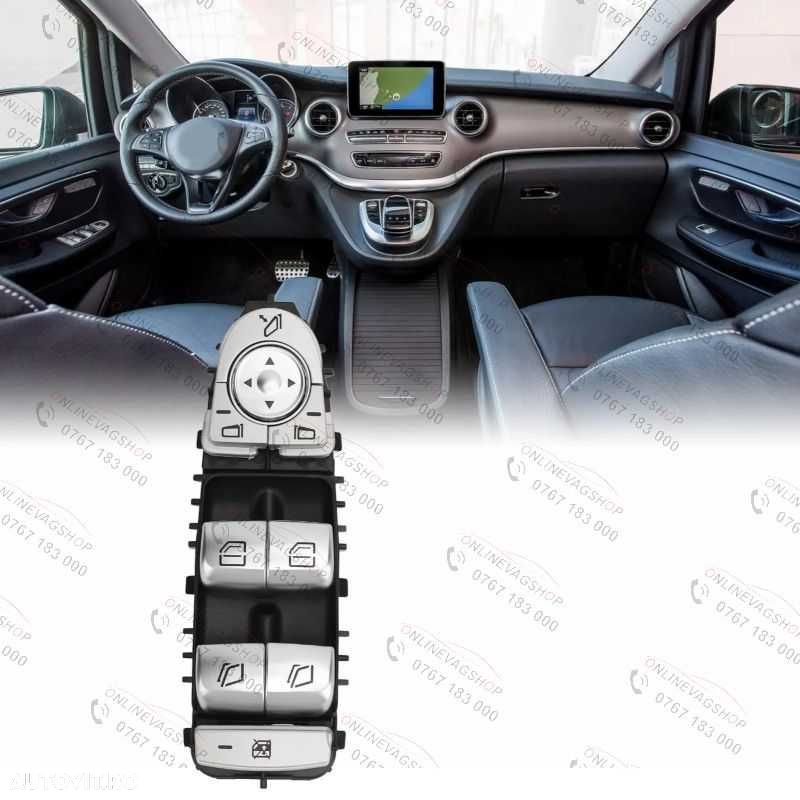 Butoane geamuri electrice Mercedes Benz Vito, Viano, V- class W447  an 2014-2021 - 9