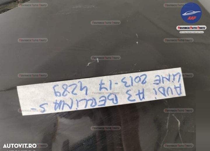 Bara spate cu senzori - originala Audi S3 8V 2013 2014 2015 2016 - 8