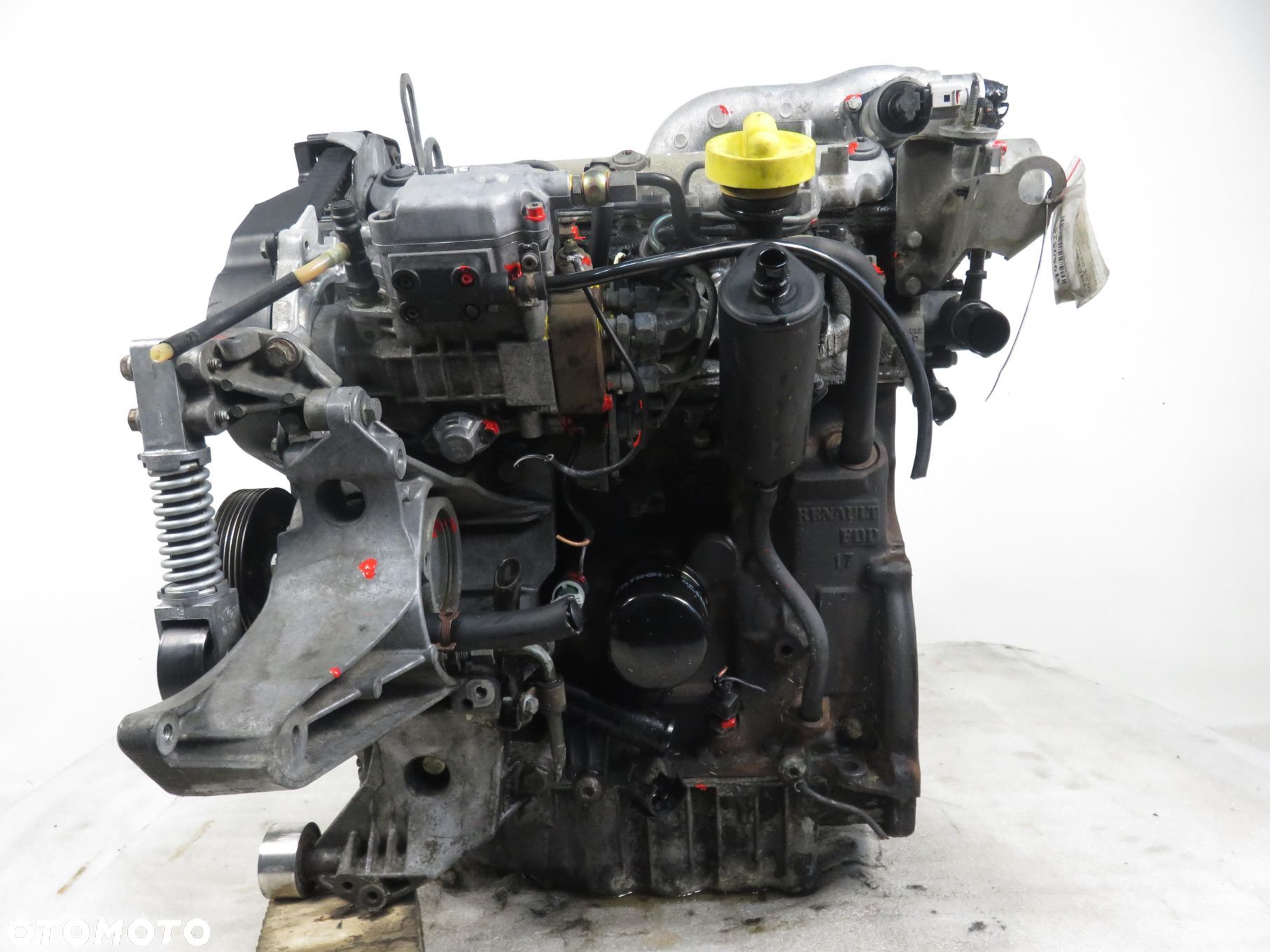 SILNIK RENAULT SCENIC I FL 1.9 DTI F9Q744 KOMPLETNY - 1