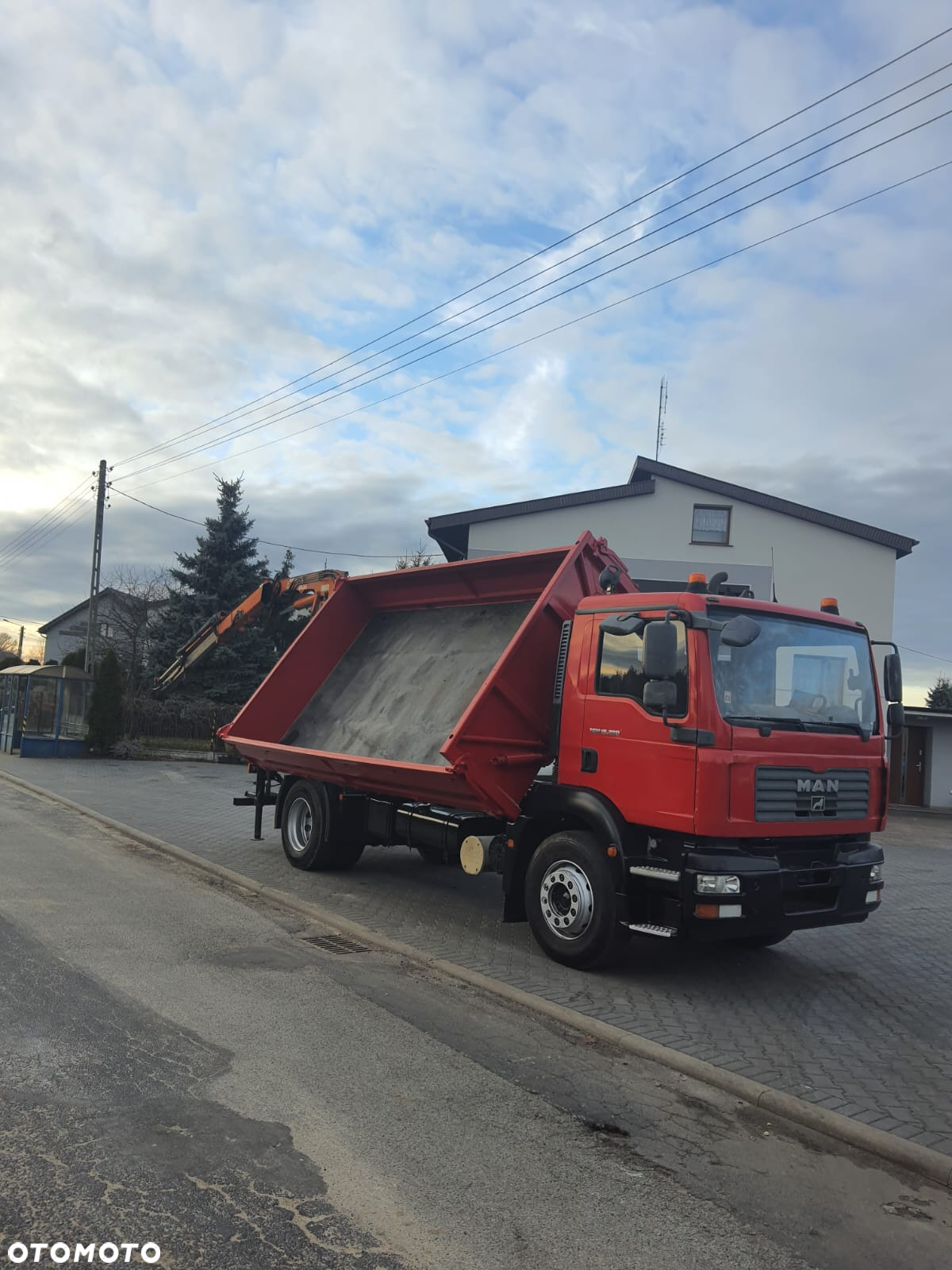 MAN TGM 18.280, wywrotka z HDS - 4