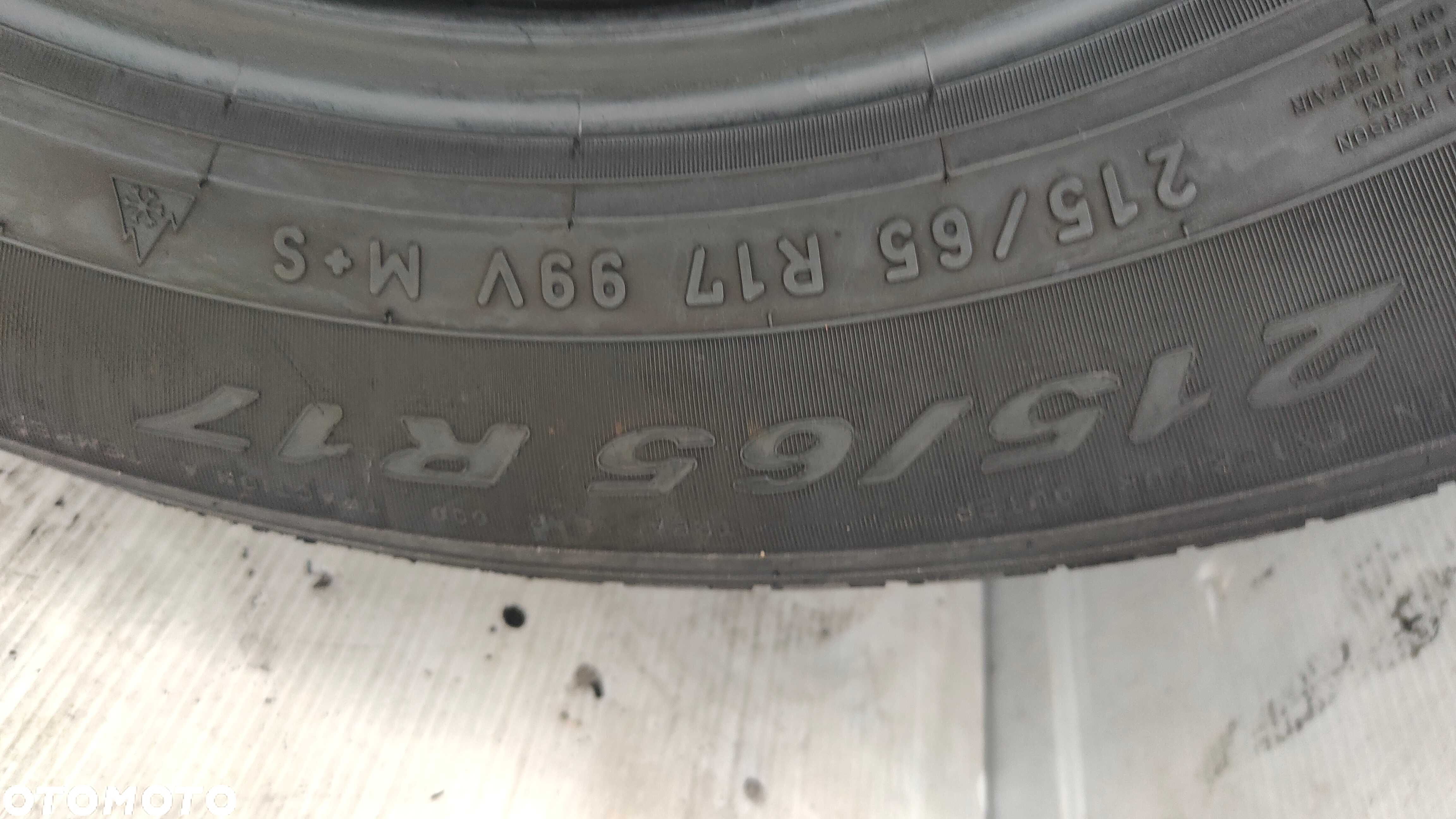 Opony Całoroczne 215/65/17 Pirelli 4szt 2020r MB - 7