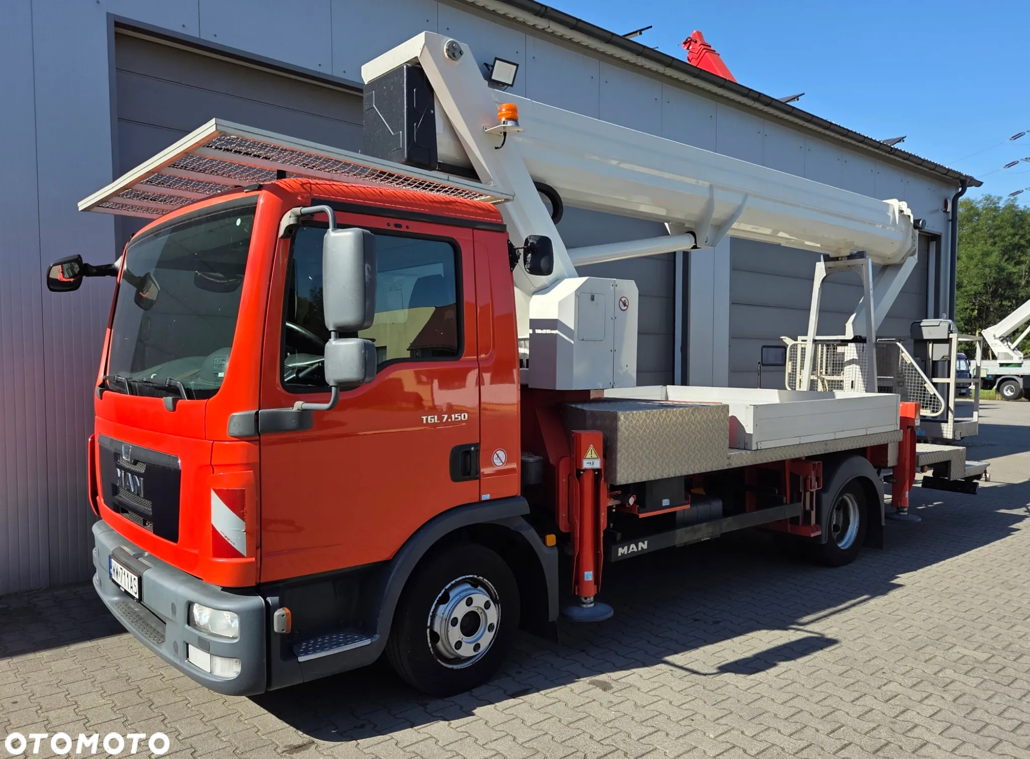 MAN TGL 7.150 - 33 m RUTHMANN T 330 Podnośnik koszowy montażowy ZWYŻKA WUMAG Palfinger jak WT 300 GSR Multitel Bronto Skylift Teupen Omme JLG Genie UDT - 3