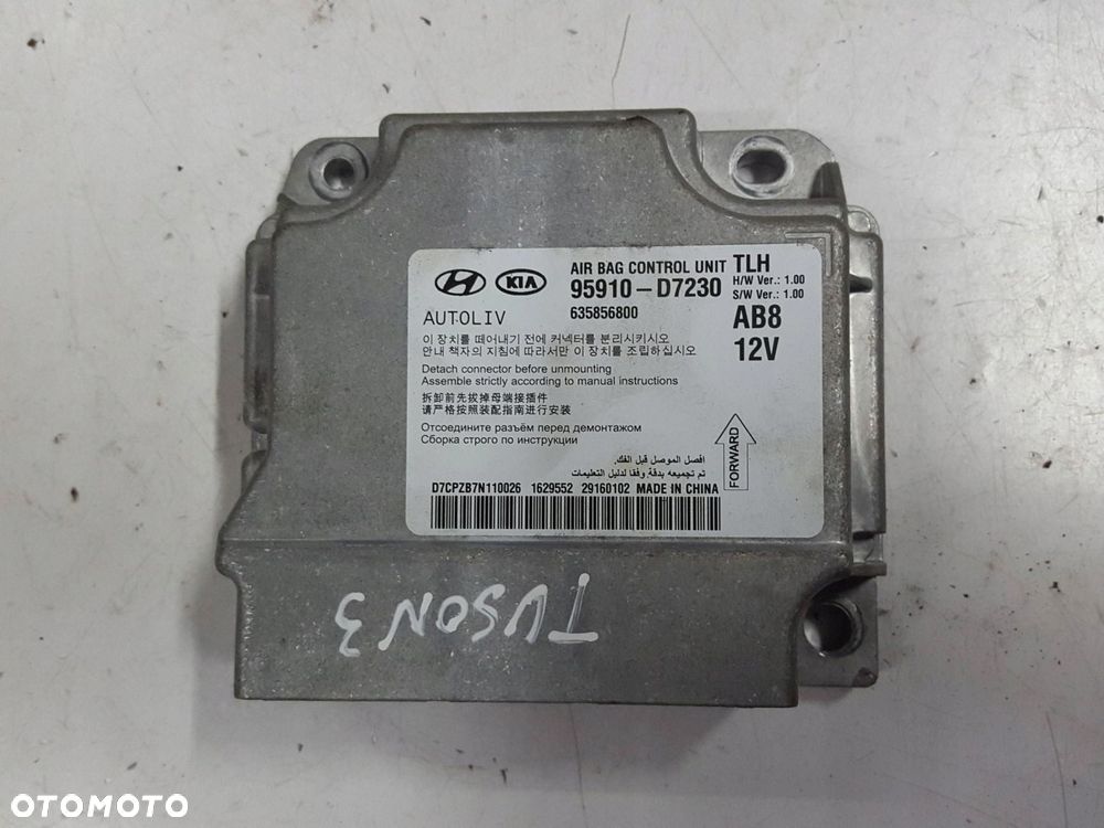 HYUNDAI TUCSON III 3 15-17r SENSOR PODUSZEK AIRBAG 95910-D7230