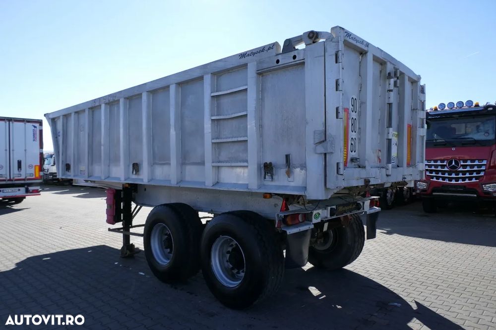 General Trailers REMORCI  BASCULANTĂ / 22 m³ / 2 AXE / 100% ALUMINIU / JANTE DIN ALIAJ - 4