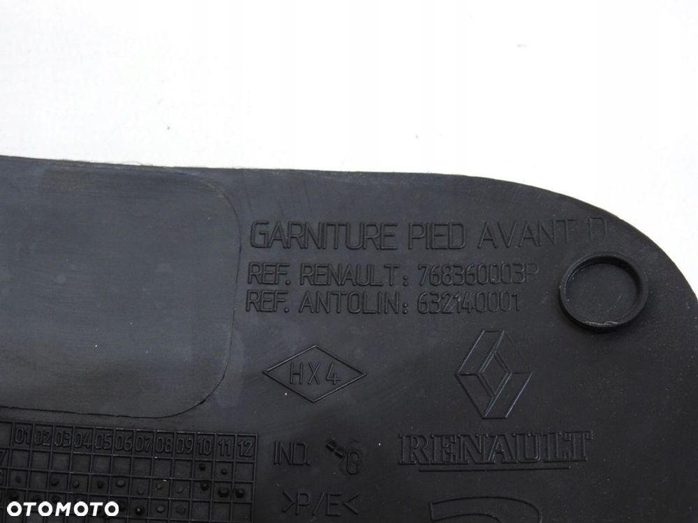 OSŁONA PROGU PRAWY PRZÓD RENAULT MEGANE III - 8