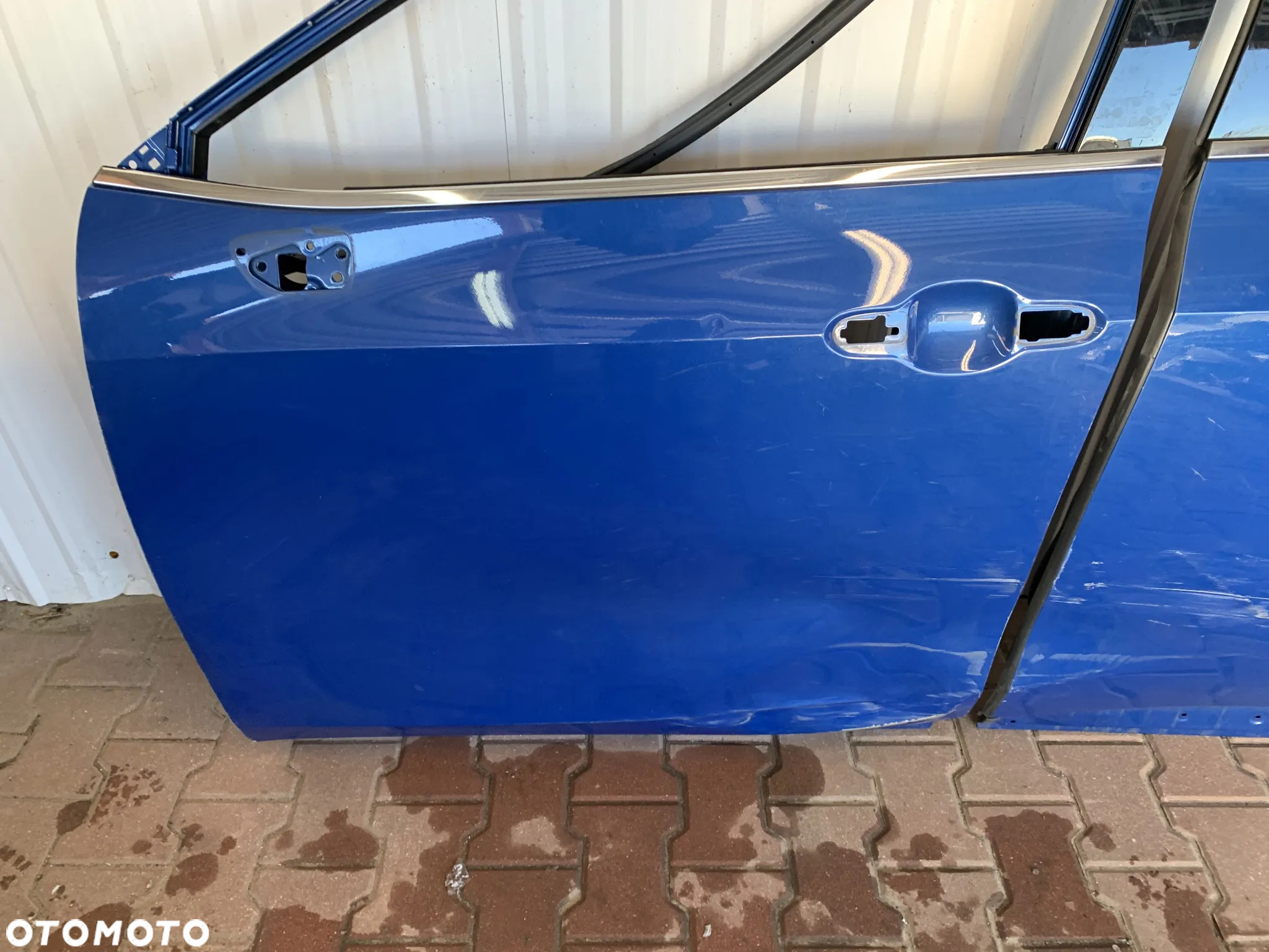 LEXUS NX 2 II 2021- DRZWI LEWE PRZEDNIE PRZÓD TYLNE TYŁ USZCZELKA LISTWA CHROM NIKIEL RAMKA - 7
