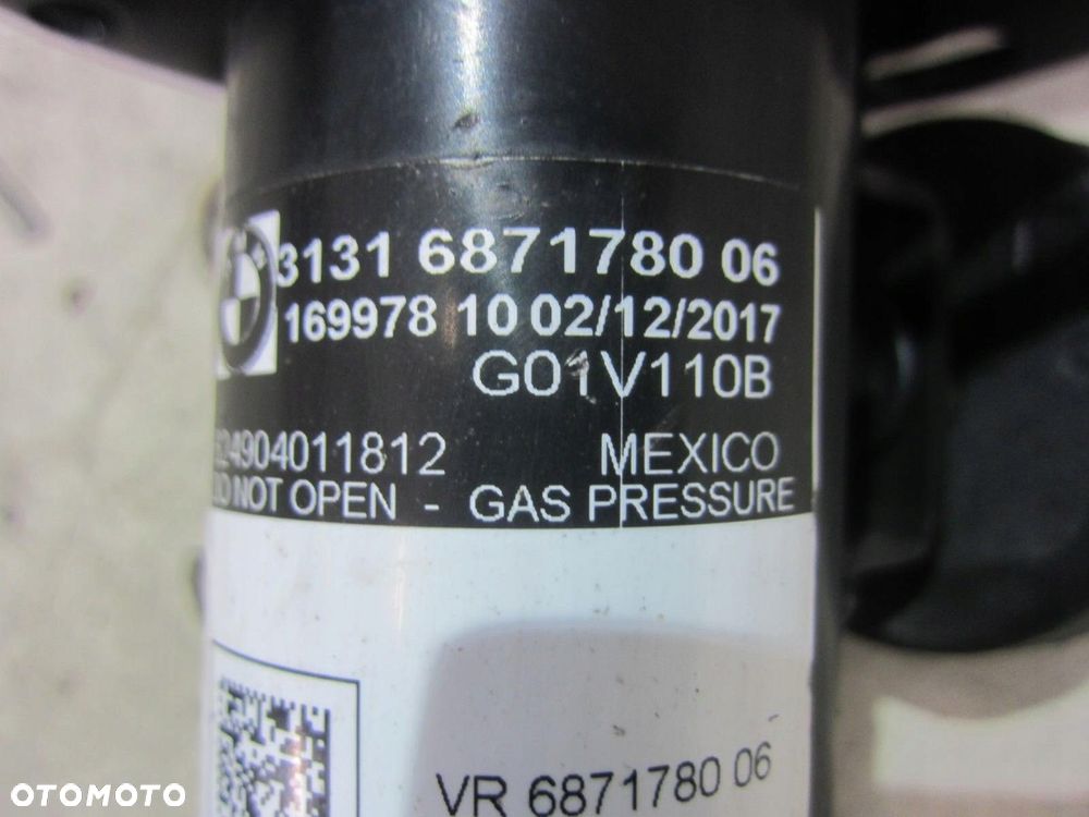 BMW X3 G01 X4 G02 3.0i AMORTYZATOR PRZEDNI PRAWY PRZÓD 6871780 31316871780 - 6