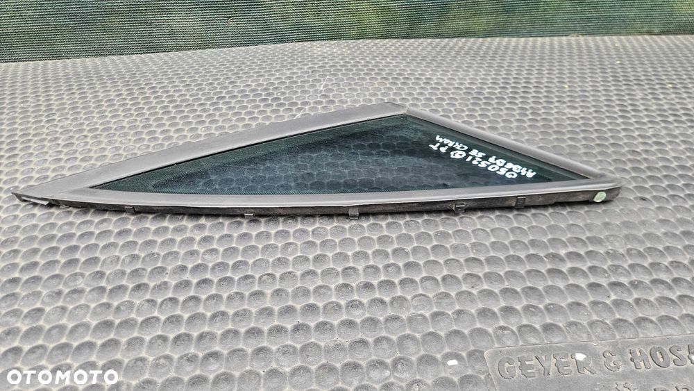 Szyba Szyby 8E5845299M 8E5845300M Karoseryjna Boczna Błotnik Trójkat LEWA PRAWA Tyl Tylna Pod Chrom Ramki Audi A4 B6 B7 Sedan E1 43R-001057 DOT27 N23100 AS2 ESG tinted - 29