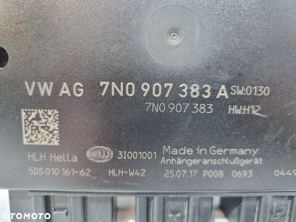 VW SHARAN II ALAHAMBRA II MODUŁ STEROWNIK HAKA 7N0907383A - 5