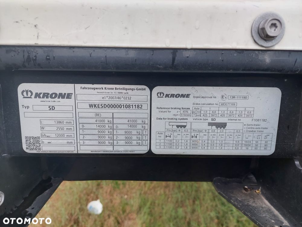 Krone SD - 9