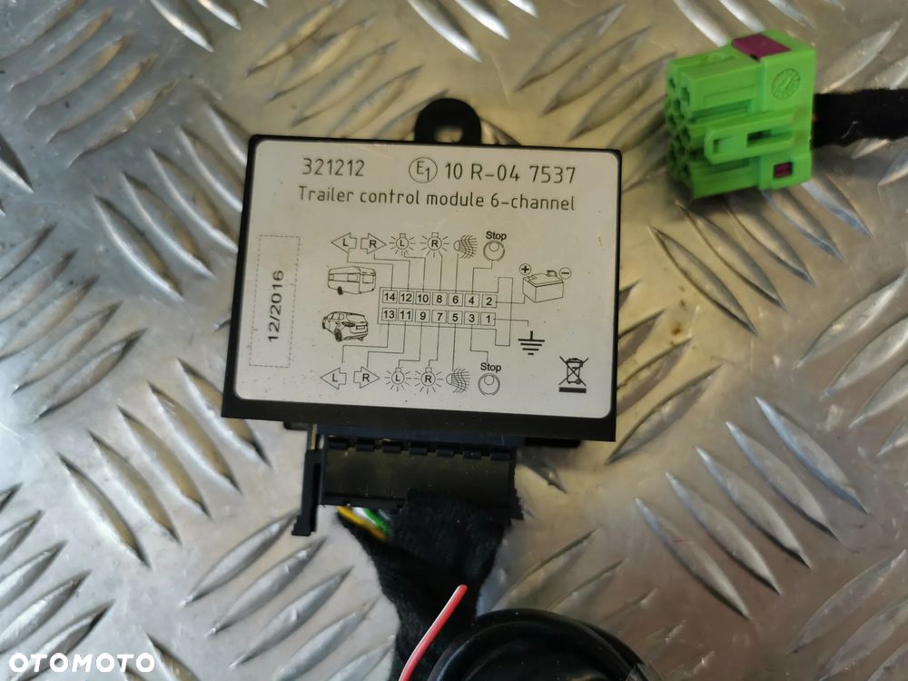 VW TOUAREG 7P 10-18R HAK HOLOWNICZY WESTFALIA BELKA 7P0803881B MODUL HAKA - 6
