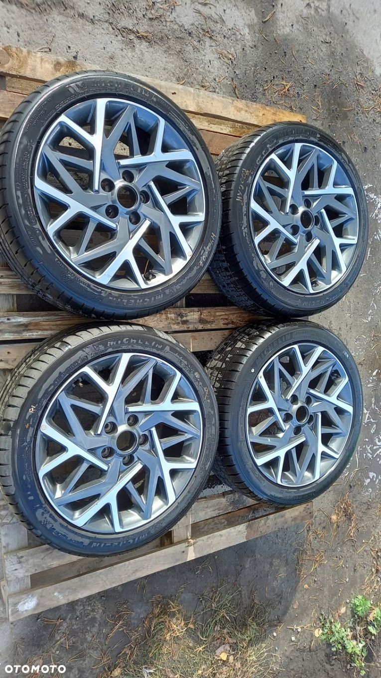 HYUNDAI KONA KOŁA FELGI ALUFELGI -225/45 R18 91 w-LATO 6 MM-JAK NOWE ET50 - 1
