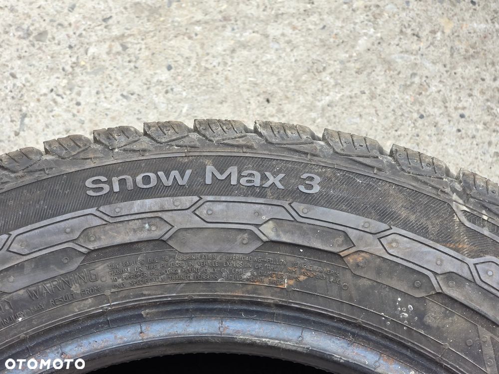 2 X OPONA OPONY UNIROYAL SNOW MAX 3 205/65R16C 7mm ZIMOWE - 4