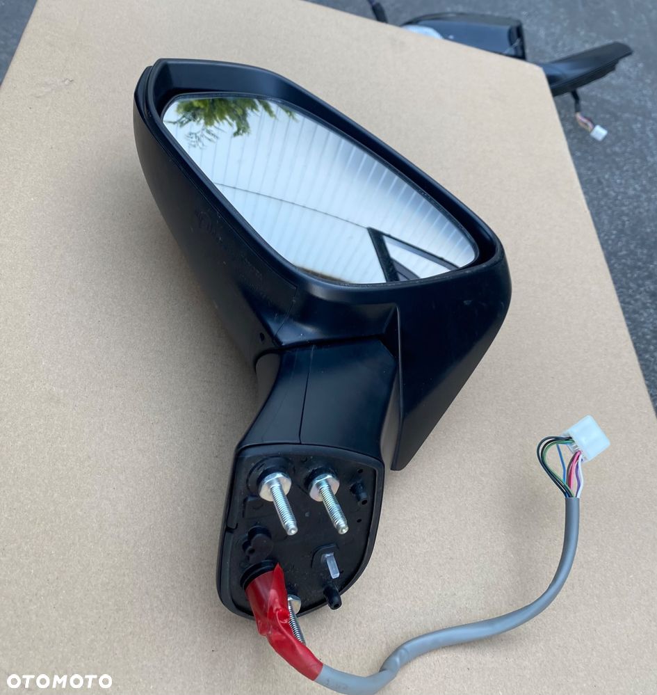 TOYOTA RAV4 4 IV lift 5 V Europa LUSTERKO ZEWNĘTRZNE LEWE wkład lusterka szkiełko 9 pinów 9 pin 9-pin RAV 4  Rav-4 lift szkiełko prawe - 7