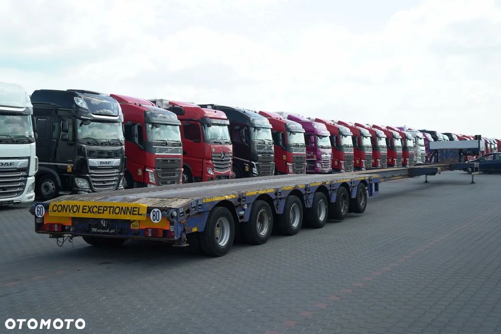 Faymonville NISKOPODWOZIE / SPZ-6WAAU / ROZCIĄGANA / LAWETA / 30,3 M / DMC: 88 T / OSIE SKRĘTNE /  SAF - 5