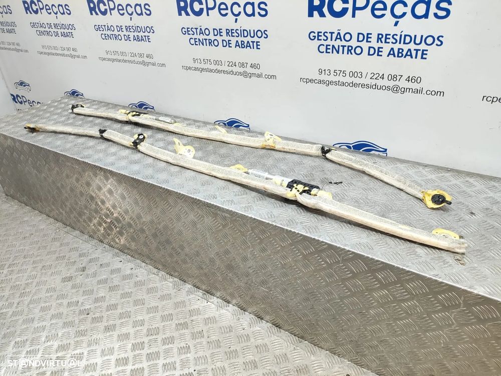 Conjunto Cortinas Laterais Airbag Esquerda Direita BMW Serie 3 E92 7118312 7118311 - 5