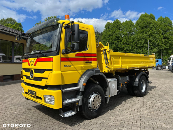 Mercedes-Benz 1833 AXOR II wywrotka, 3-str. MEILLER, 10 TON, MANUAL, 163 t.km.! TOP!