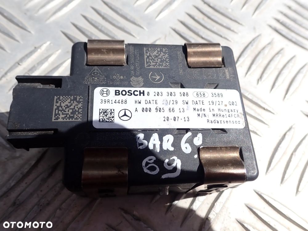 RADAR ACC DISTRONIC MERCEDES 0203303508 RADOM - 3