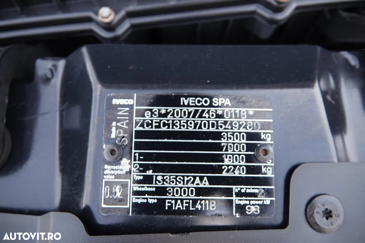 Iveco DAILY / FRIGIDER / XARIOS 200 UNITĂȚI / Importat - 38
