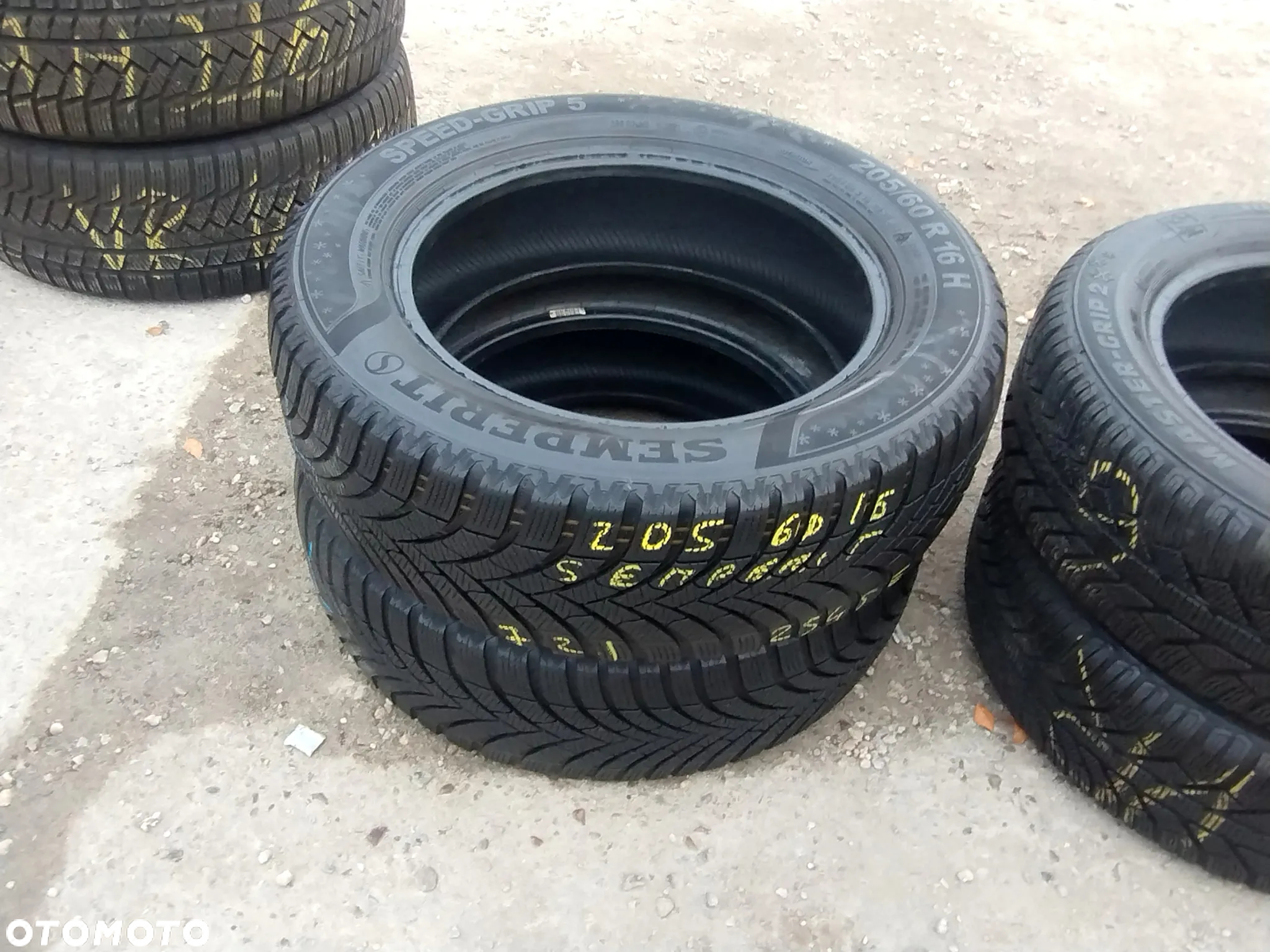 205/60R16 Opony Zimowe Zima SEMPERIT SPEED-GRIP 5 7mm 21r. Legnica ALU-RAD 205/60 - 4