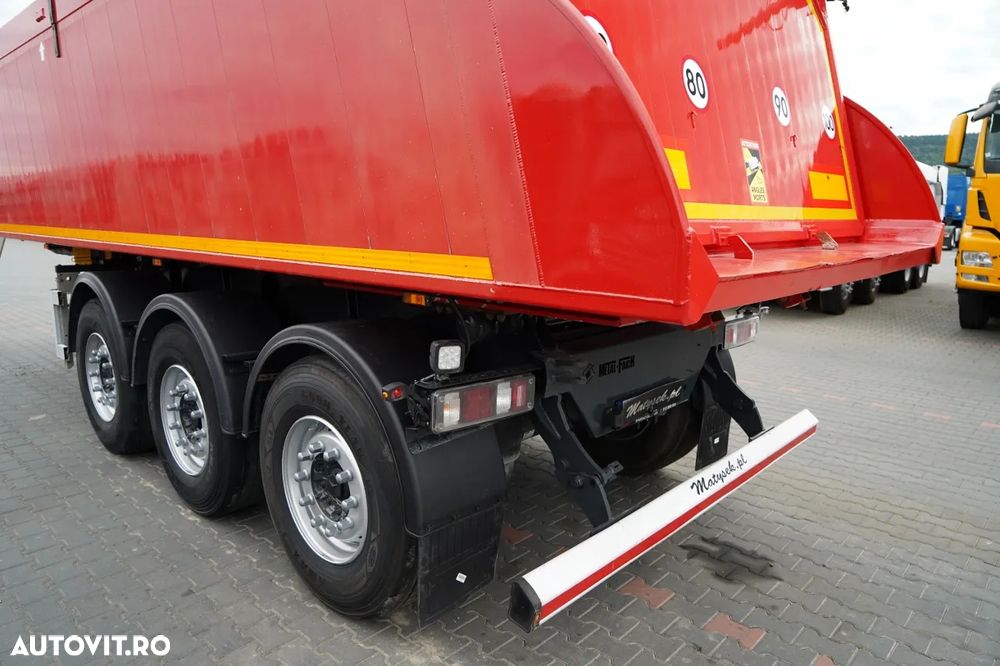 Altul BASCUNĂ 25 m3 / ALUMINIU / AXĂ RIDICATĂ / 5.100 KG / - 12