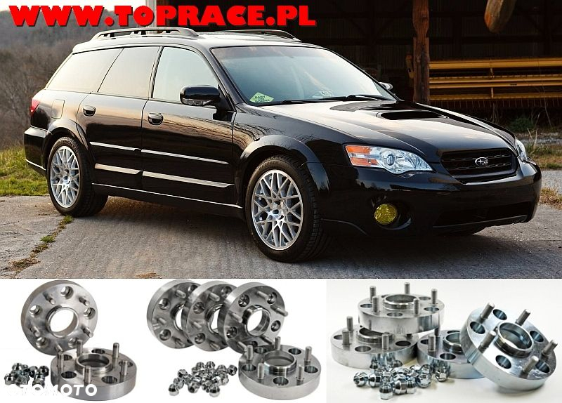 DYSTANSE ADAPTERY DO KÓŁ Subaru Forester Impreza Outback Legacy 5x100 5x114,3 NOWE! FVAT! - 2