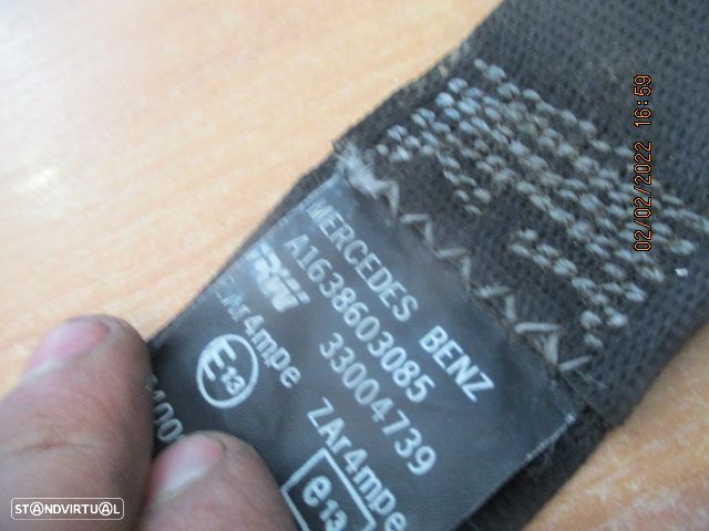 Pre-Tensor A1638603085 MERCEDES W163 ML 2002 5P FD - 3